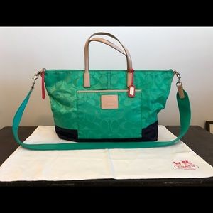 Coach Large Diaper Bag